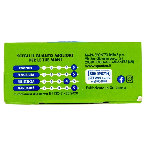 Spontex Guanti Usa&Getta Effetto Seta x12 tg L